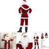 Soft And Warm Santa Claus Suit Ideal For Holiday Parties And Christmas Gatherings