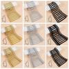 Large Size Clothing Applique Gold Cord Clothing Applique Patches  Neckline Embellishment