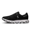 On Cloud 6 Size 23cm Women's Sneakers, Black/White,