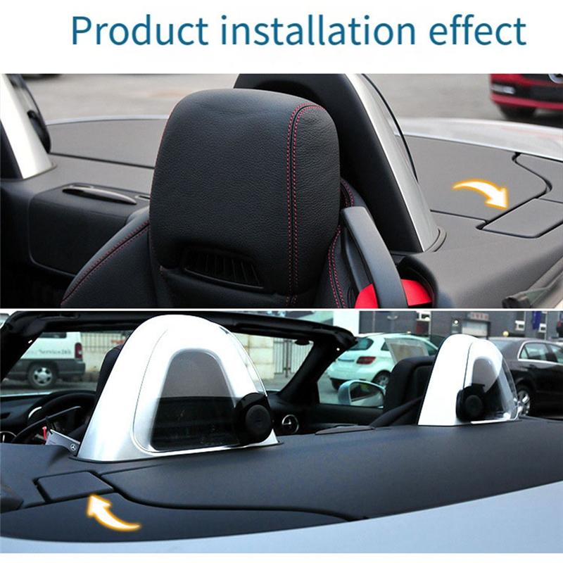 M63K-Car Convertible Rear Platform Cover For Mercedes Benz W172 SLK Rear Platform Hinge Cover SLK350 Left