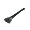 Angitu PC Graphic Card PH2.0 4Pin to Normal PWM 3Pin/4Pin Fan Adapter Cables Mini 4Pin GPU 1x 2x PWM Cable-10cm