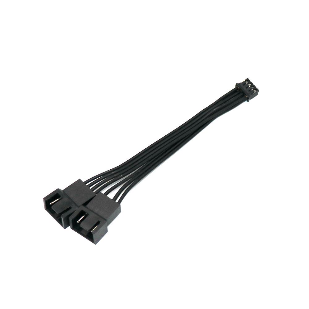 Angitu PC Graphic Card PH2.0 4Pin to Normal PWM 3Pin/4Pin Fan Adapter Cables Mini 4Pin GPU 1x 2x PWM Cable-10cm