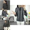 Elegant Women Long Sleeve O-neck Stripe Blouse With Premium Quality Fabric And Timeless Design