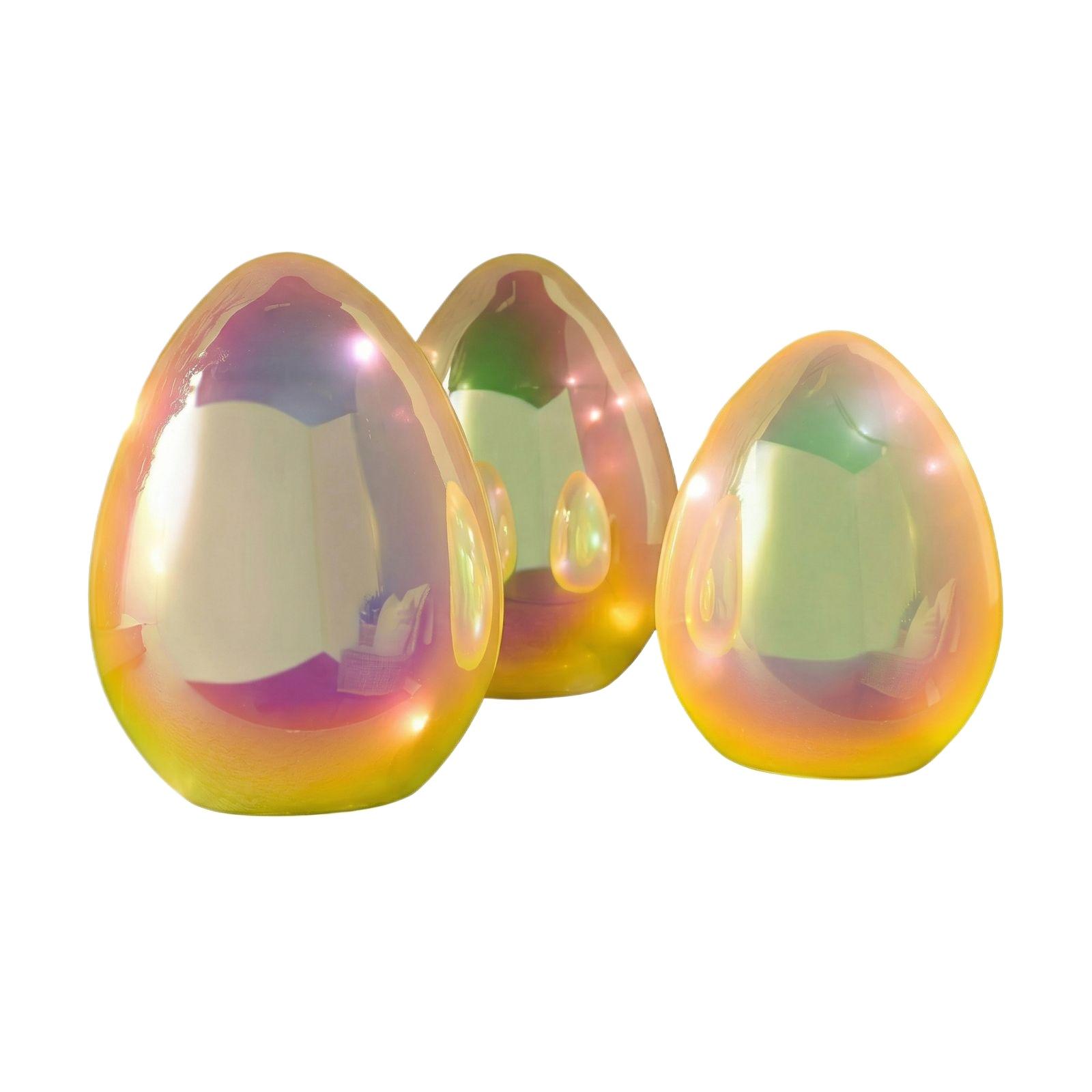 

Easter Decorative Egg Light Holiday Egg Shaped Table Lamp One Size