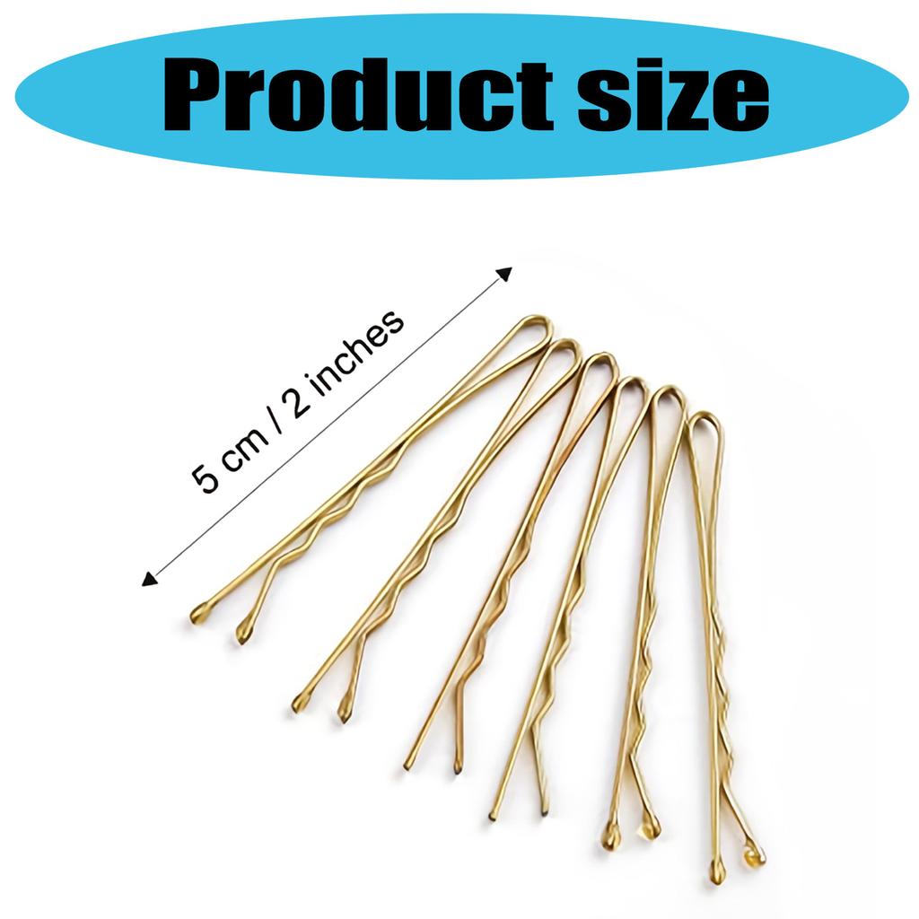 50pcs Bobby Pins For Everyday Hairstyles Practical Metal Hair Clips Hair Styling For Different Ages And Hair Colors