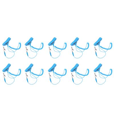 10 Stück PU Antistatisches Armband Elastisch Verstellbar Elektrostatische Armband Manschette ESD Zubehör