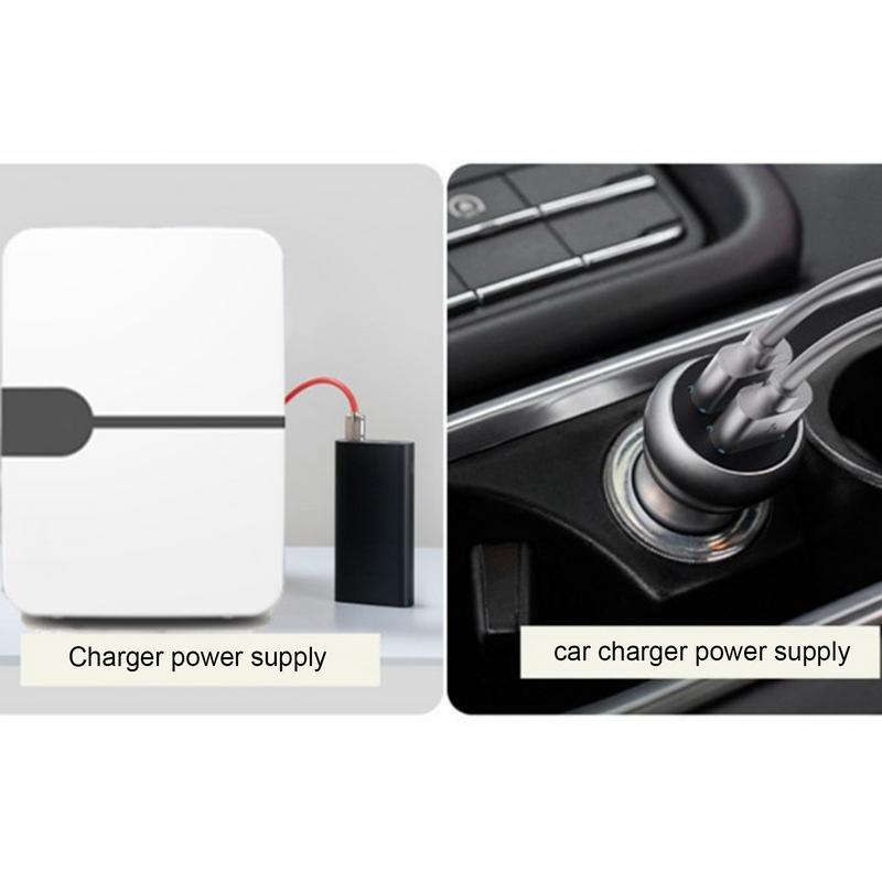 12V DC 220V AC 6L Mini lodówka samochodowa elektryczna podwójnego zastosowania lodówka samochodowa kempingowa mini lodówka samochodowa do jazdy samochodem podróż wycieczka samochodowa