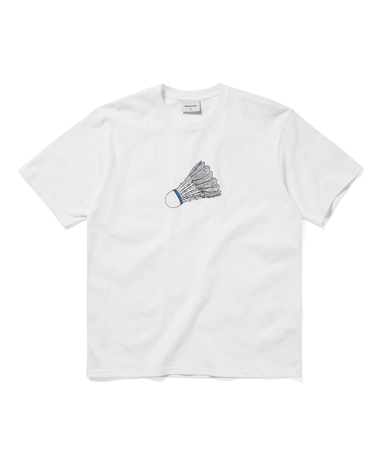 This Is Never That Shuttlecock Tee White S
