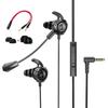 Sales Ayoii Gaming Earphones with Microphone Mute Type [Domestic Only] Microphone, Function, Wired, 3.5mm In-Ear (Black)