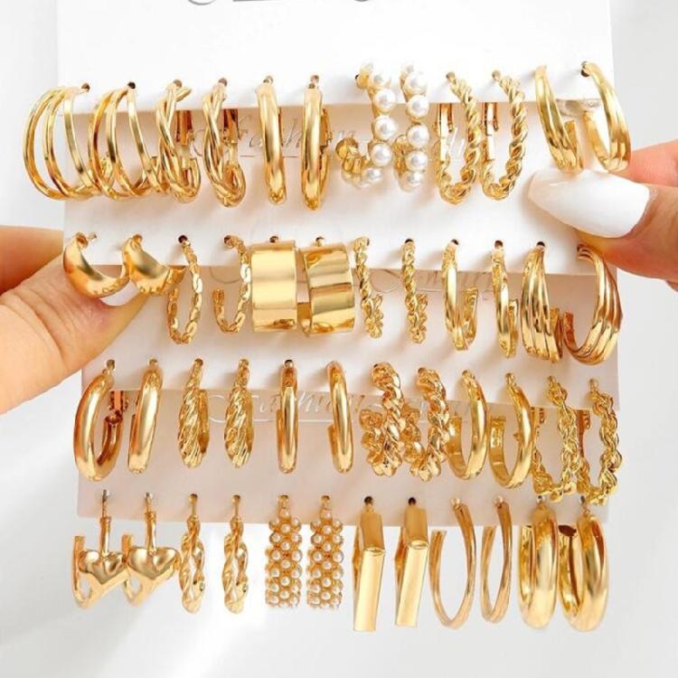 Exaggerated Statement Earrings Set Fashion Earrings Various Pattern Various Styles for Add Charm To Every Ouffits