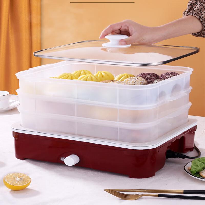 Multifunktioneller Elektrischer Hot Pot mit Dampfgarer und Grill