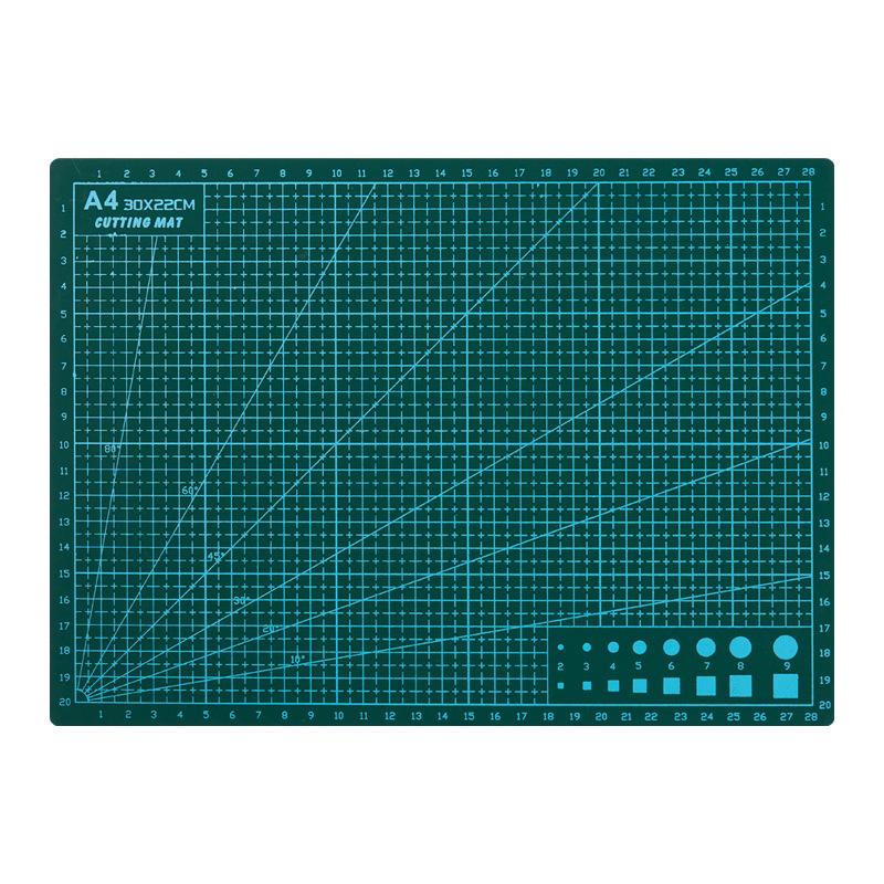 A4 3mm Thick Cutting Mat - Durable Handmade Desktop Pad for Paper Cutting & Writing