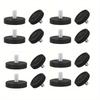 16pcs Set Leveling Feet Adjustable Leveler Floor Protector for House Furniture Chair Table Cabinet Leg 4 Pack