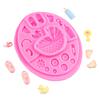 3D Baby Shower Pram Design Silicone Mold Fondant Chocolate Mould DIY Clay Model Cake Decorating Tool Baking Accessories