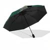 1 pièce Parapluie Pliant Automatique Sapin de Noël Doré, Cadeau Festif pour Fans, Voyageurs et Usage Quotidien.X002