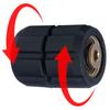 Adapter / swivel adapter for connecting pressure washer hoses 2x GW M22x1.5mm