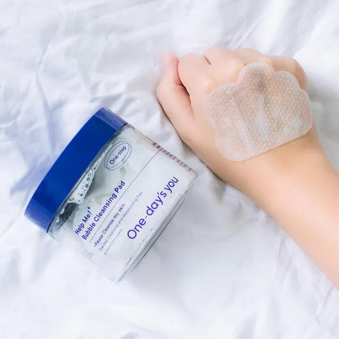 One Day's You Help Me Bubble Cleansing Cloud Pads 60 Sheets