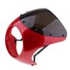 7" Motorcycle Motorbike Retro Headlight Fairing Wind Screen for Cafe Racer