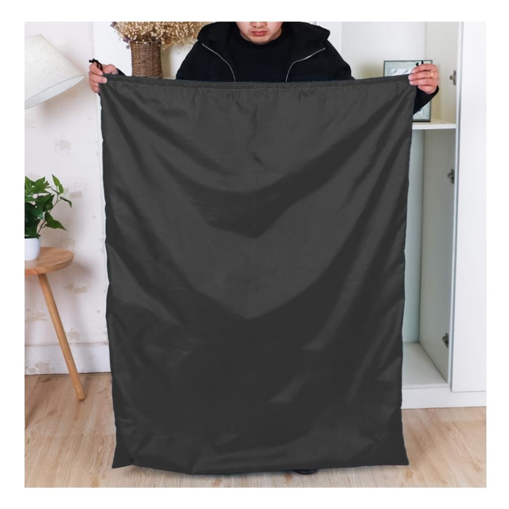 Extra velké úložné tašky, 47 x 37 palců taška na oblečení se stahovací šňůrkou, Stěhovací úložné tašky, Pevná úložná taška na prádlo se stahovací šňůrkou