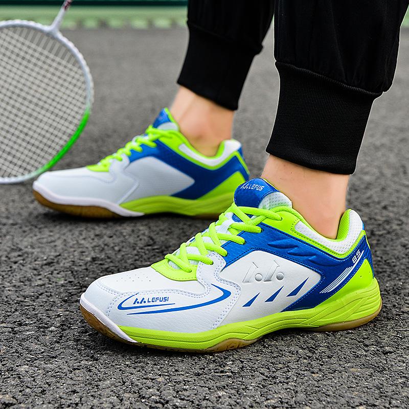 36 45 Men Women Shock Absorbing Anti Skid Wear Resistant Badminton Table Tennis Sports Casual Volleyball Shoes