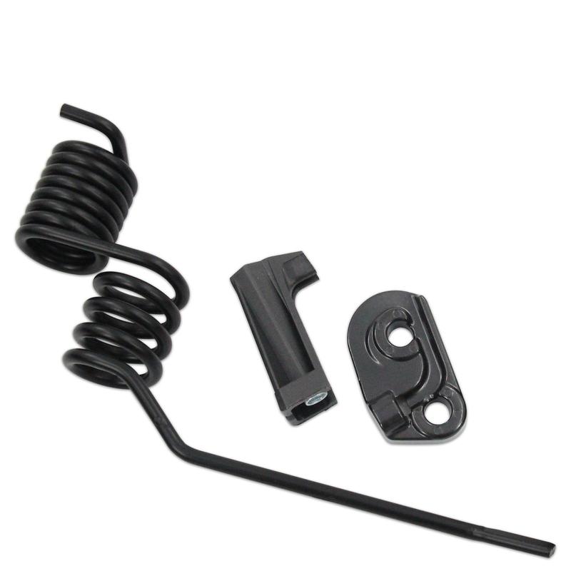 Black Ice Scratchers Spring Rail Mount Iron Snowmobile Parts for Effective Track Cleaning 600 800R 850
