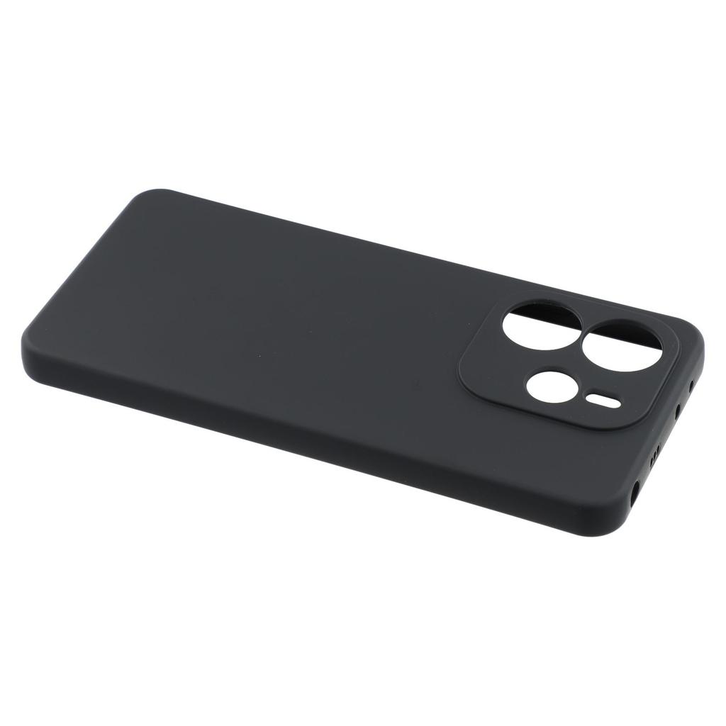 For Xiaomi Redmi Note 14 4G (163.25mm) Case TPU Back Soft Anti-Scratch Fiber Lining Phone Cover