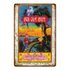 Decorazione Circo Retro Vintage Fuochi d'Artificio Poster Metallico Decorazione Festival di Natale Pittura Arte da Parete Targhe Segni Caccia Bombardiere Jet YI-101