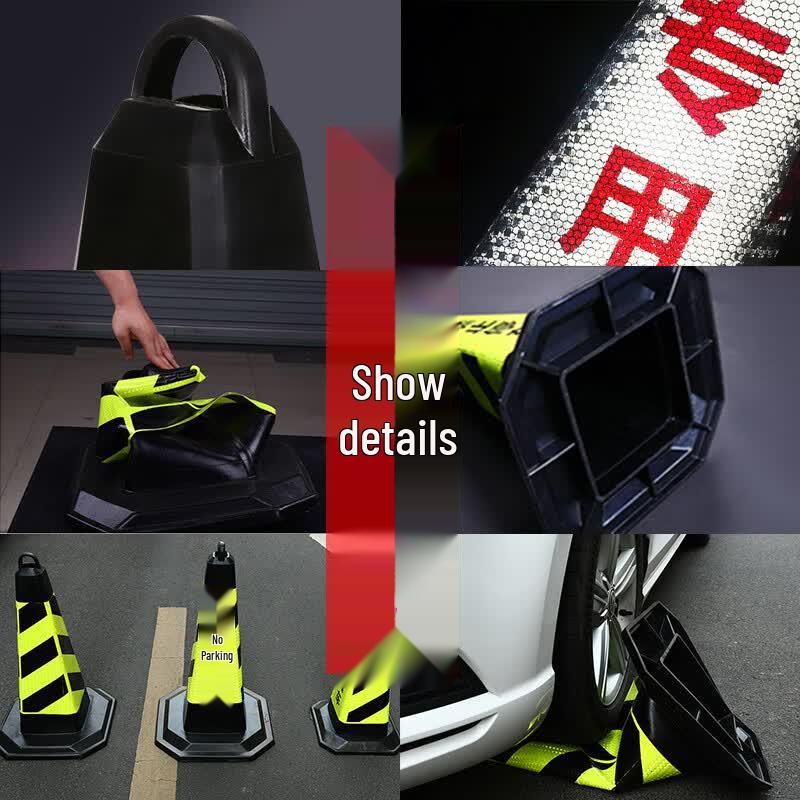 Reflective Rubber Traffic Cone