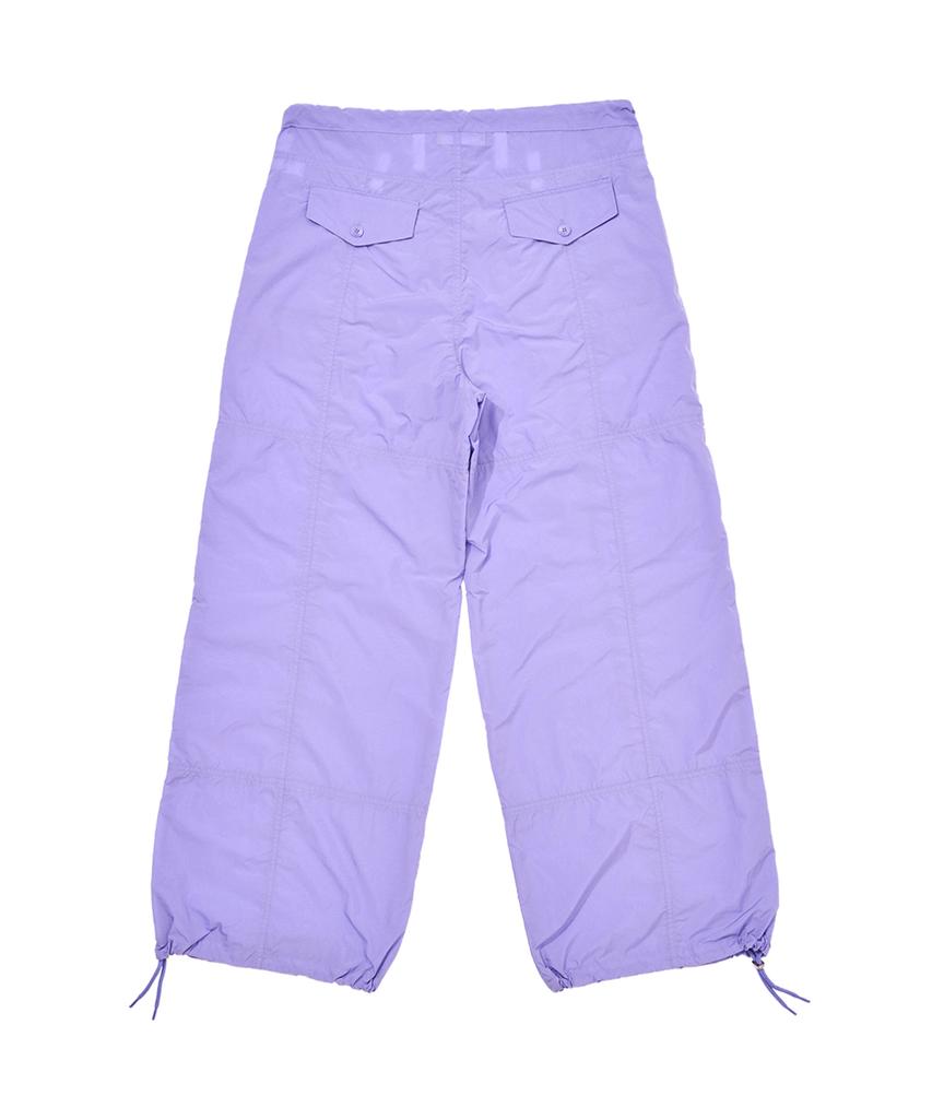 DAMP String Nylon Parachute Pants_Purple
