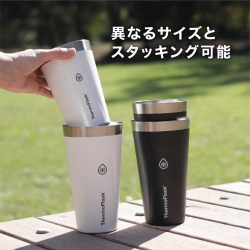 Official Takeya Thermo Flask, 700ml Vacuum Insulated Double-Walled Tumbler, Stainless Steel, Keeps Hot and Cold Water, Includes Measuring Indicators a