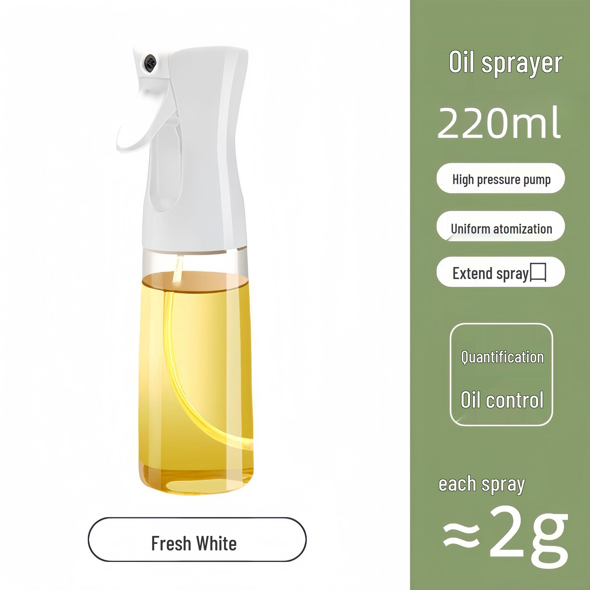

High-Pressure Kitchen Oil Control Spray Bottle for Cooking & Air Fryer
