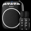 SHIDU S308 Portable Wireless Microphone Speaker Amplifier CN Plug (adapter Included)