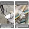 1/4inch Male and Female Threads Air Fittings Aluminum 360 Degree Swivel Air Hose Connectors Pneumatic Tool Parts
