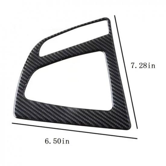 Carbon Fiber Interior Gear Shift Panel Cover Decal Trim Fits BMW 3 4 F32 F30 F34