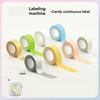 Label printer Portable Thermal Printer Mini Printer with Stickers Printer for Storage Office Home Rainbow Color