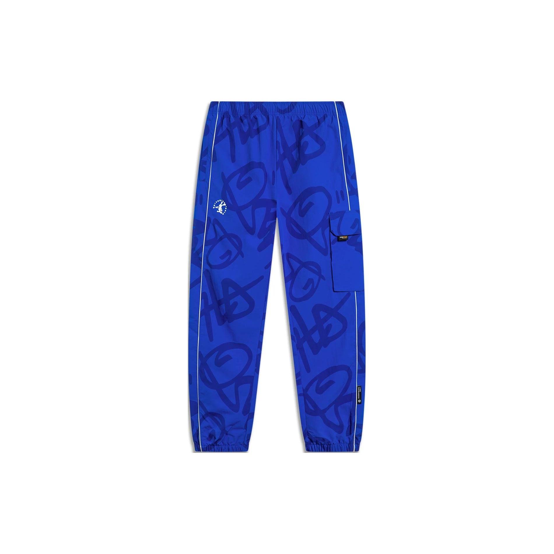 Li-Ning x Disney Oswald All-Over Print Joggers Pants Blue Men s AYKT305-4 L