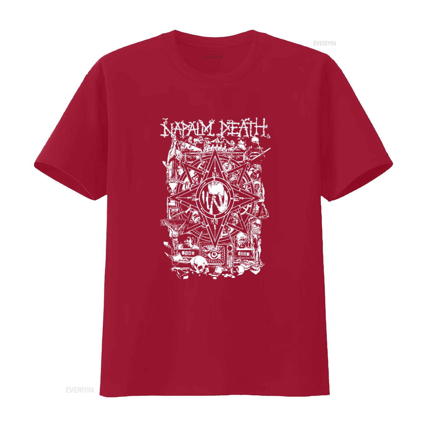 Футболка с концерта Napalm Death Дизайн Grind Scum Black Metal с элементами Carcass Cannibal Corpse винтажная Постиранная Растянутая S