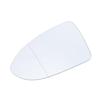 Rearview Heated Mirror Glass Quick Defrost and Defog Side Door Mirror Glass Replacement for Car Driver side Left