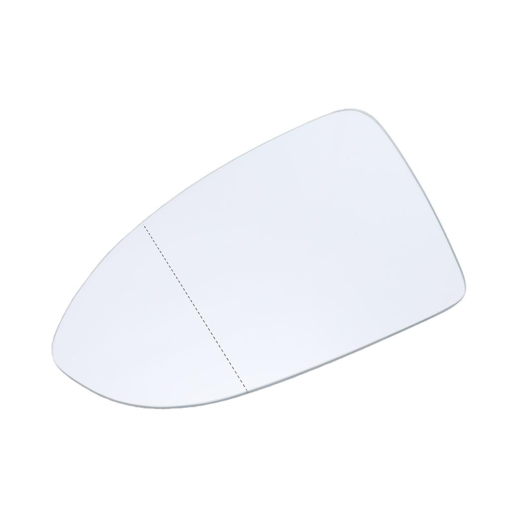 Rearview Heated Mirror Glass Quick Defrost and Defog Side Door Mirror Glass Replacement for Car Driver side Left