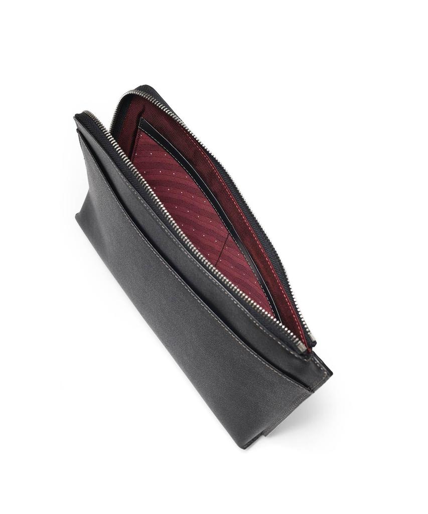 Max Clutch Cowhide Black [TAKEO KIKUCHI] Bag, Leather, No. 728212,