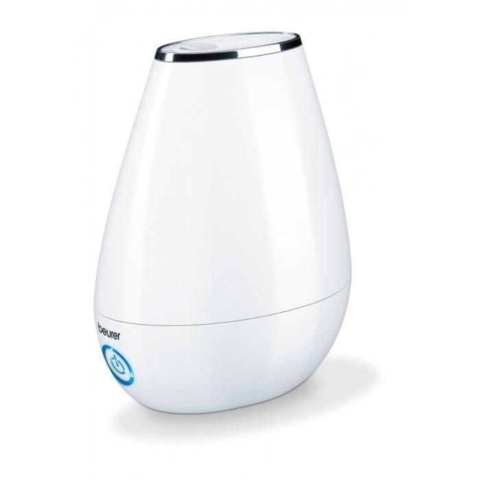 Humidificateur d'air Beurer LB37 - Blanc - Vaporisateur ultra-sons - 200 ml/h