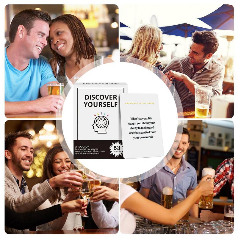 Family Games For Kids And Adults Educational Social Board Games Positive Dedicated Deck Card For Family Reunion Dinner Party