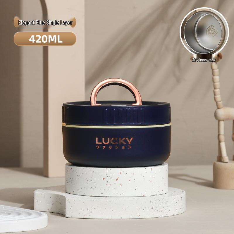 304 Stainless Steel Bento Box - Multi-Layer Partitioned Lunch Container for Students and Office Workers
