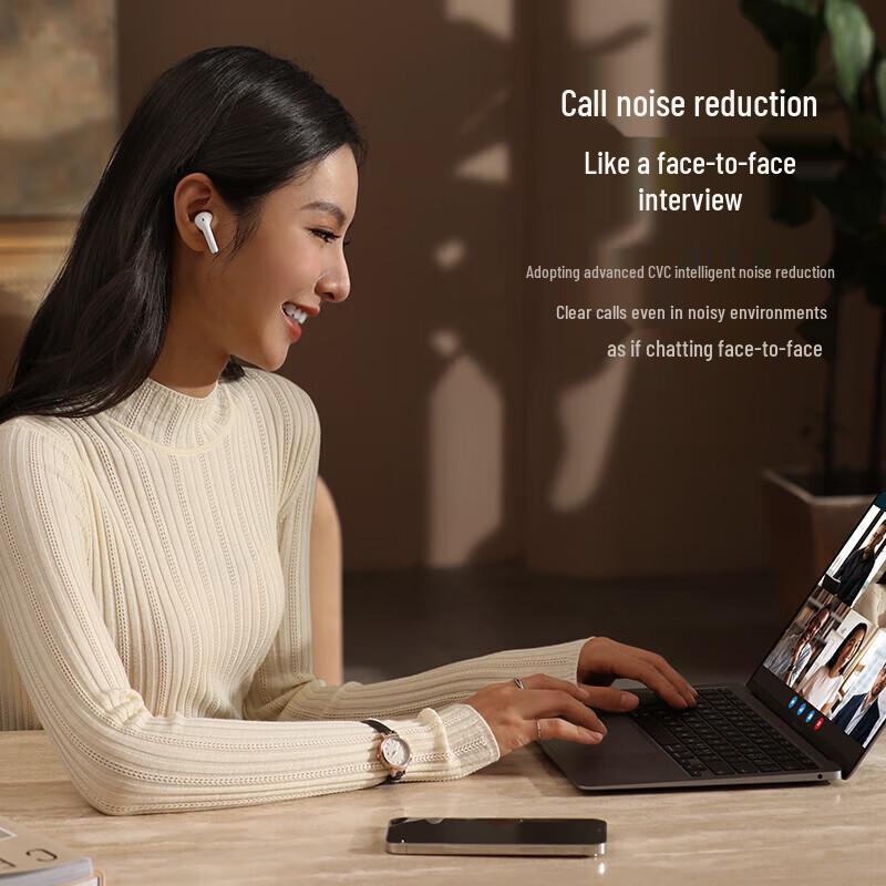 LINGCHEN Auricolari Bluetooth Wireless AirPlus 2ª Generazione
