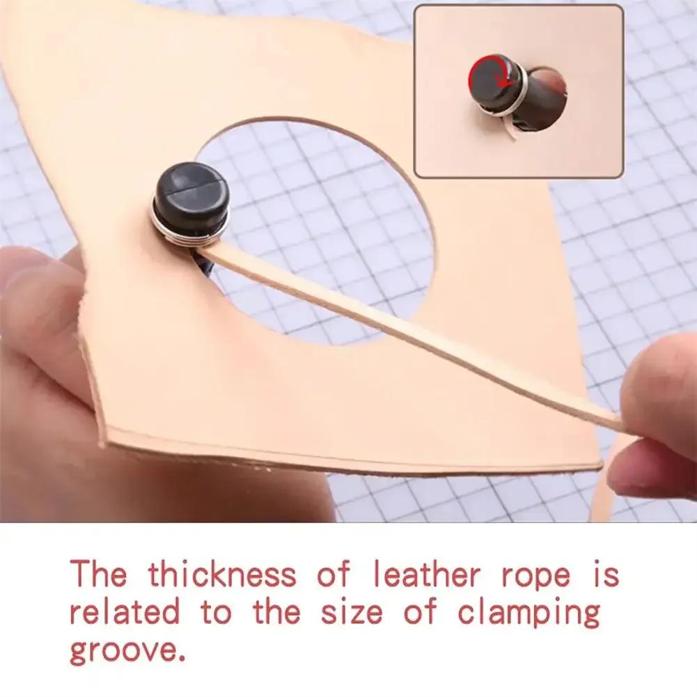Leather Strip Cutter Tool For Leather Strap Cutter With 3 Blades DIY Handmade Leather Craft Cutting Tools