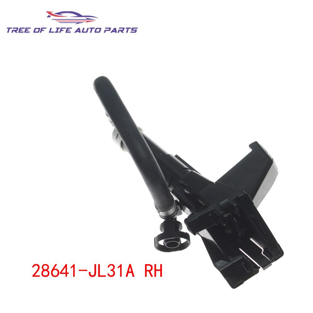 Front Headlight Washer Nozzle Headlamp Cleaning Spray For INFINITI G37 Q60 COUPE 2007-2016 28641-JL31A 28642-JL31A 28642JL31A
