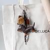 Dachshund puppy keychain set