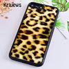 Krajews leopard and tiger fur pattern Soft Phone Case For iPhone 17 Air 16 15 14 plus 11 12 13 pro max coque Fundas