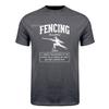 Funny Fencing TShirt Fencer Gift Tee Foil Epee Saber Athlete Graphic T Shirt for Unisex Unisex HJ067