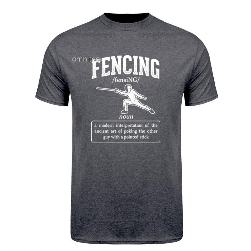 Funny Fencing TShirt Fencer Gift Tee Foil Epee Saber Athlete Graphic T Shirt for Unisex Unisex HJ067